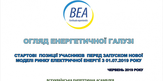 Стартові  позиції учасників  перед запуском нової моделі ринку електричної енергії