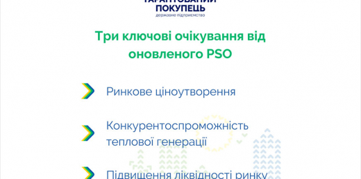 Гарантований покупець зупинить продаж електроенергії ОСР та ОСП