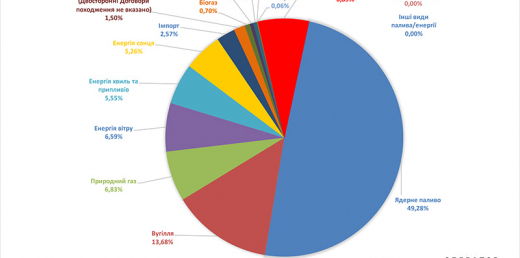 Походження проданої на РДН і ВДР електроенергії у I кварталі 2020